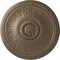 Ekena Millwork Bailey Ceiling Medallion (Fits Canopies up to 4"), Hand-Painted Warm Silver, 18 1/8"OD x 3/4"P CM19BIWSS - alternate 1